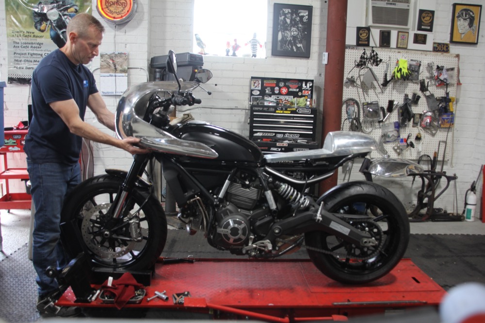 Ducati Scrambler Café Racer Build