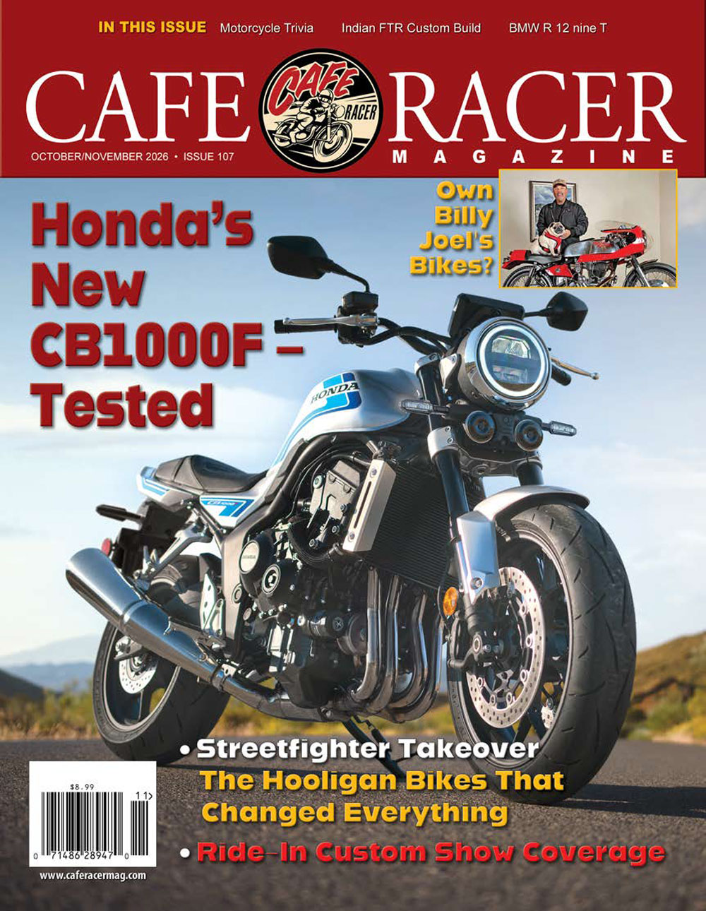 Caf&eacute; Racer Magazine Issue #104 cover